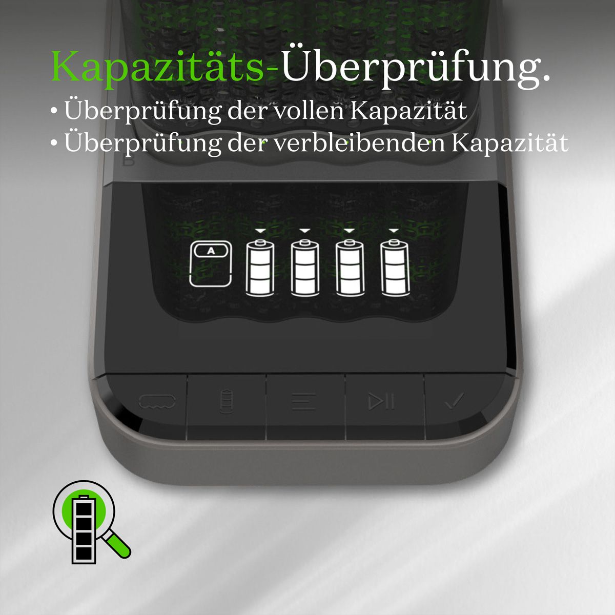 GP Batteries USB-Ladegerät GP P461, inkl. 4x ReCyko Pro AA 2000mAh &USB Dock