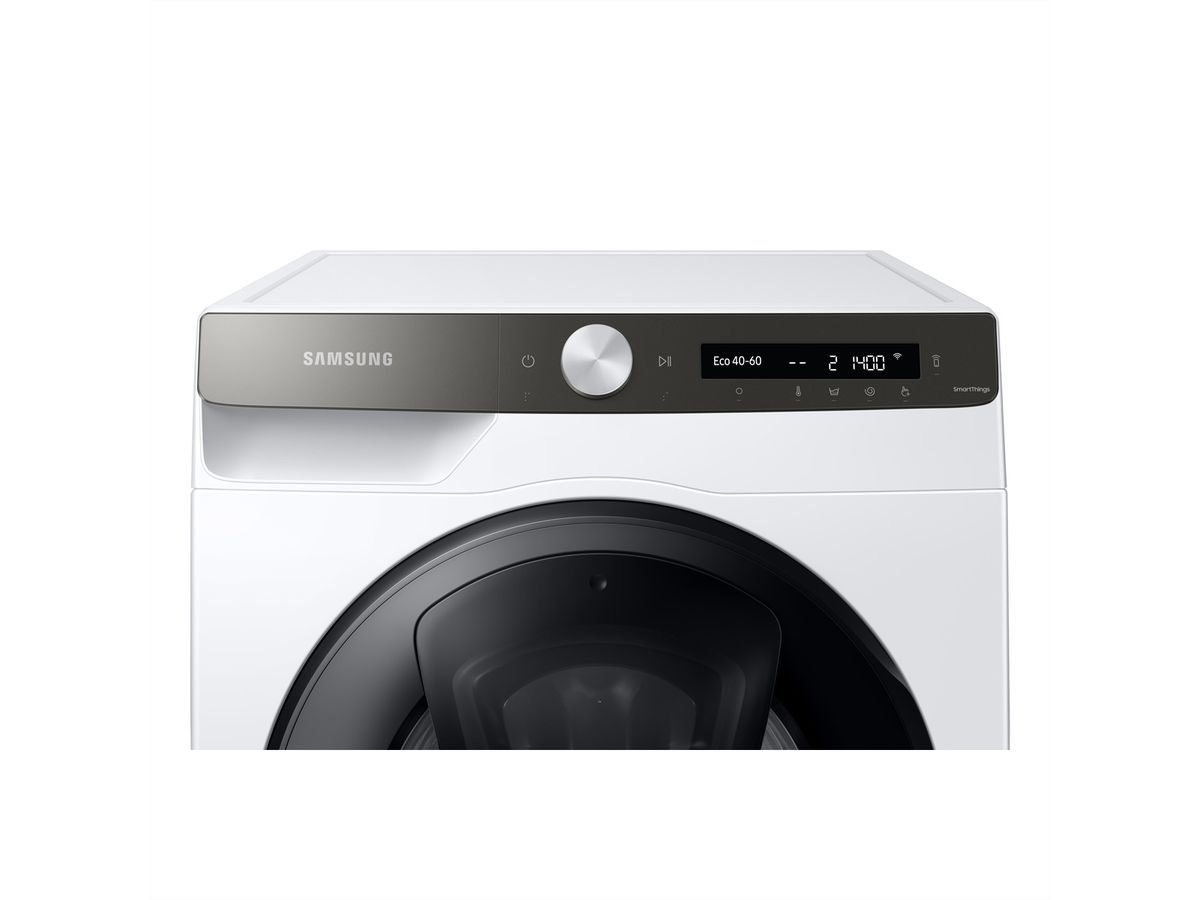 Samsung Waschmaschine WW5500, 8kg, Carved Black, WW80T554AAT/S5