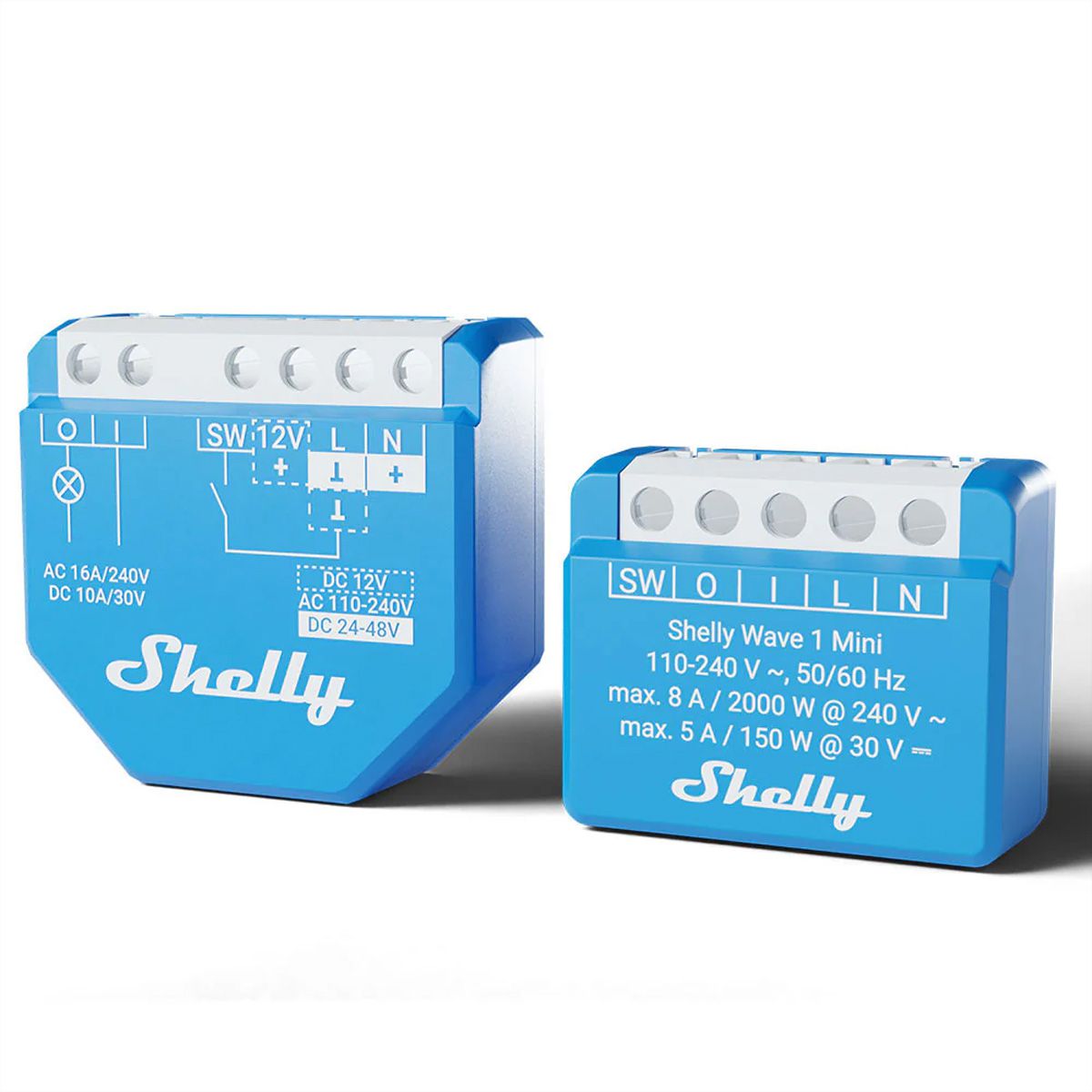 Shelly Acteur de switch Wave 1 Mini LR