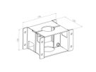 Hagor Schienenadapter CPS - Back to Back Rail, adapter for pole-series