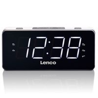 Lenco Radiowecker CR-18 White, Weiss
