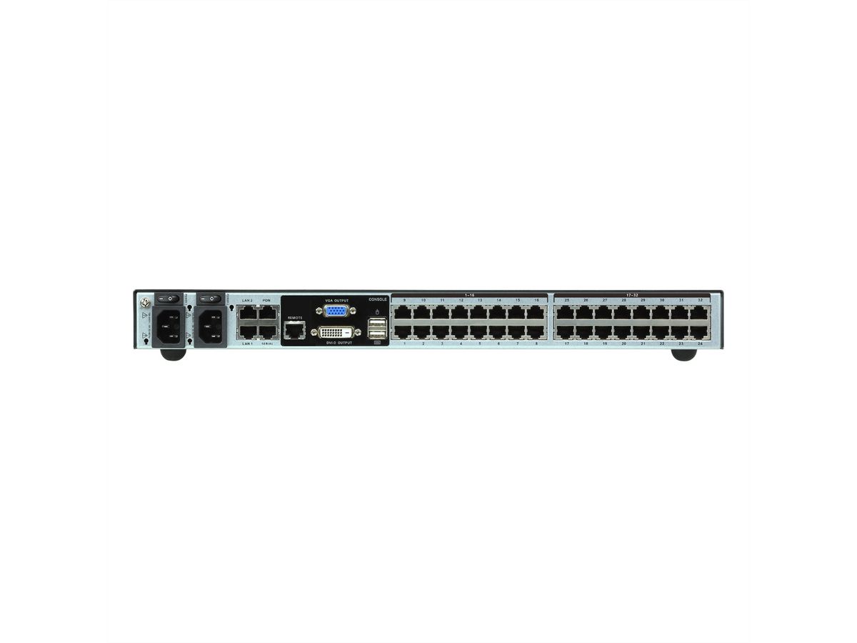 ATEN KN4132VA Switch KVM sur IP Cat 5 32 ports avec support virtuel