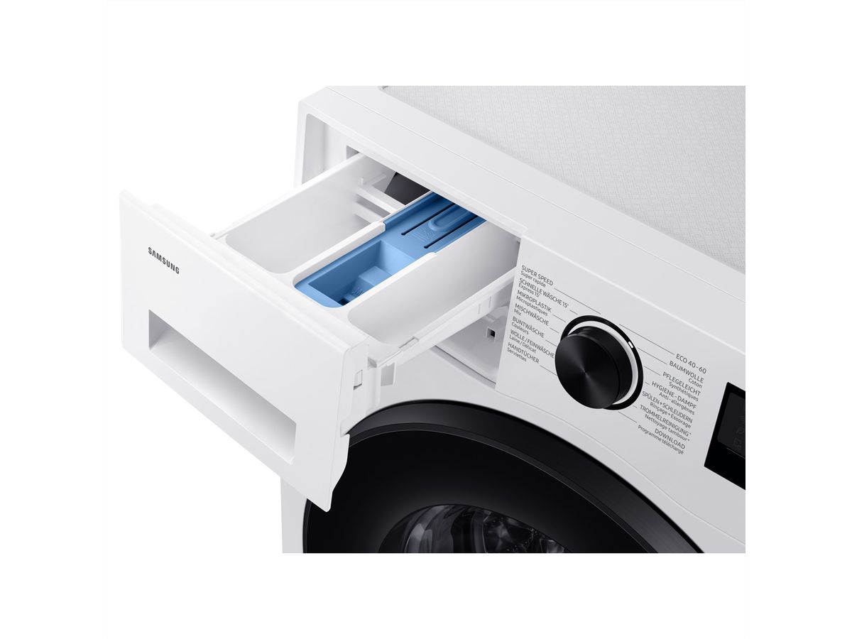 Samsung Waschmaschine WW5000 10kg, A, weiss, AI EcobubbleTM