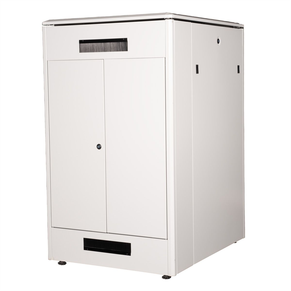 ROLINE 19-Zoll Netzwerkschrank Pro 26 HE, 800x1000 BxT Glastür grau