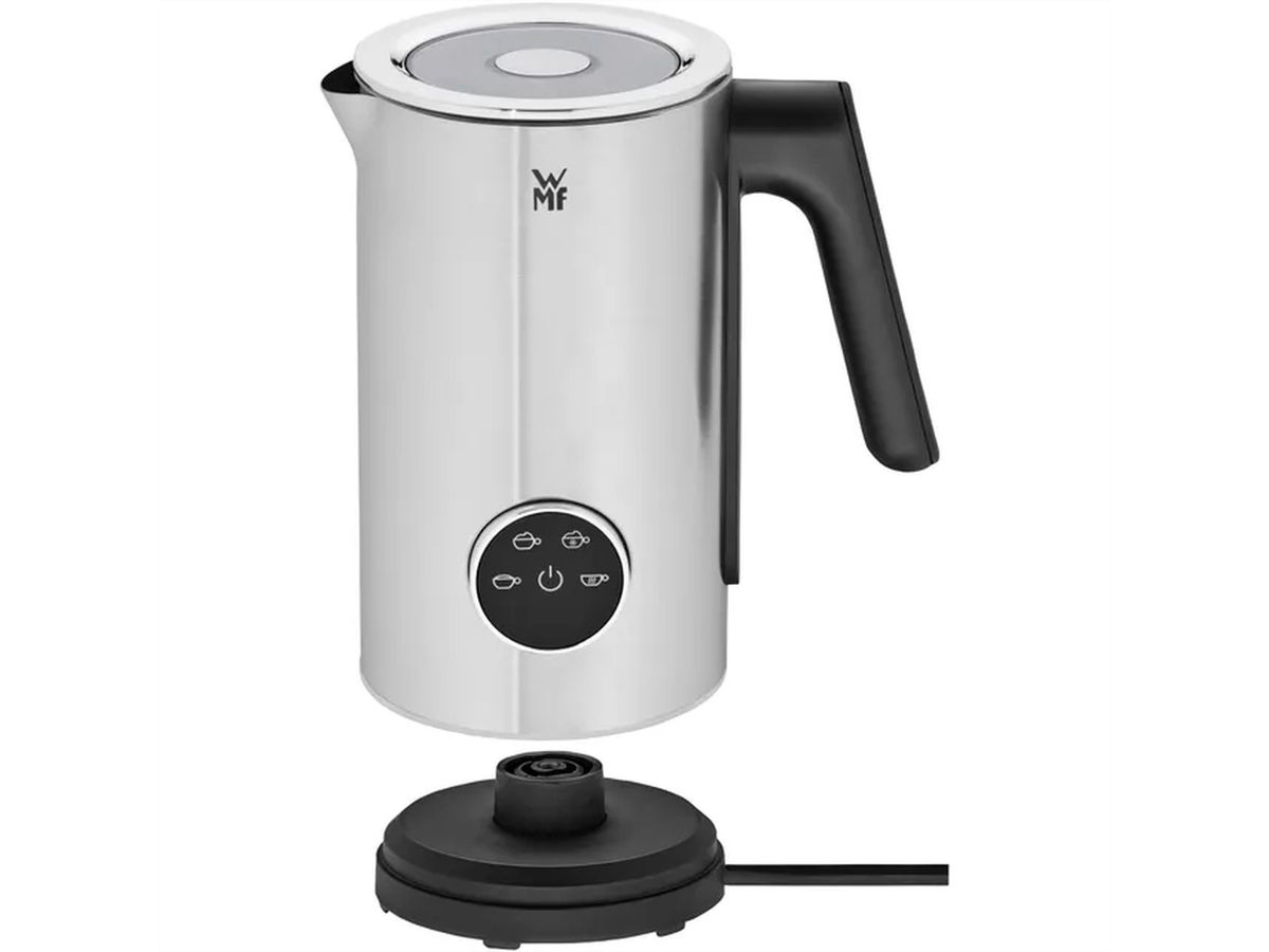WMF Lumero Milchaufschäumer, 500 W, kabellos, Cromargan®, Matt