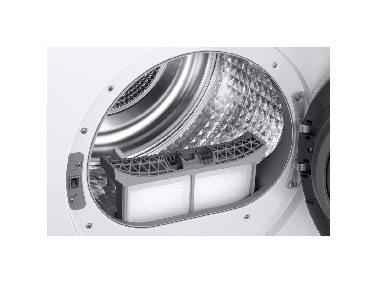 Samsung Sèche-linge DV6000, 9kg, A, AI Dry+, schwarz