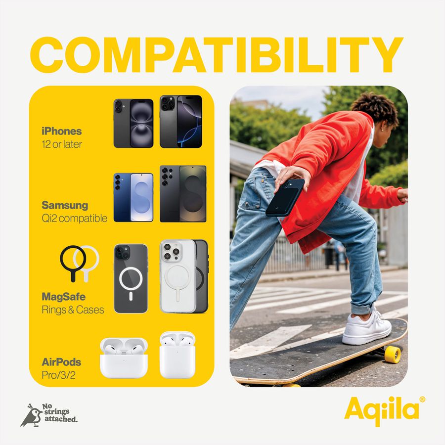 Aqiila Powerbank Powerbird B5, 12W noir 5.000 mAh