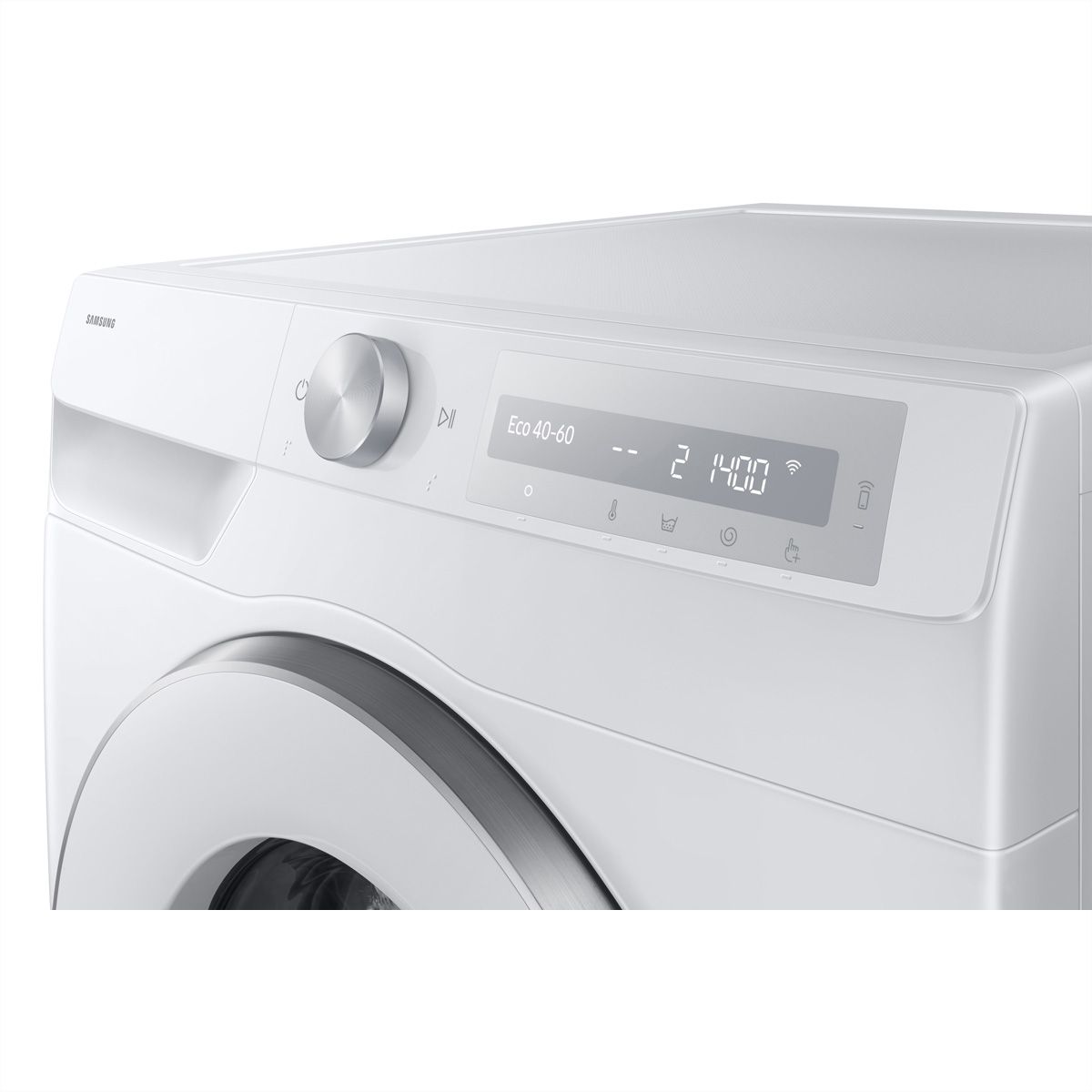 Samsung Waschmaschine WW6000 9kg, A, weiss, AI EcobubbleTM