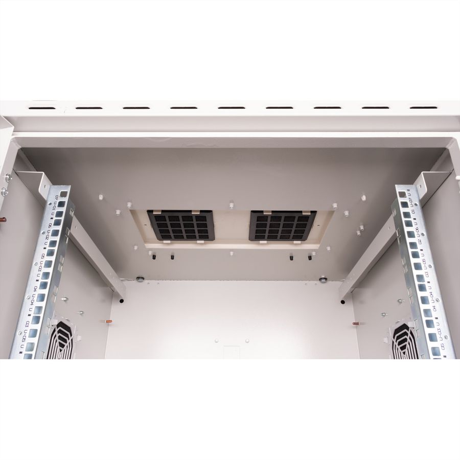 ROLINE 19-Zoll Wandgehäuse Pro 7 HE, 600x600 BxT IP55 outdoor grau