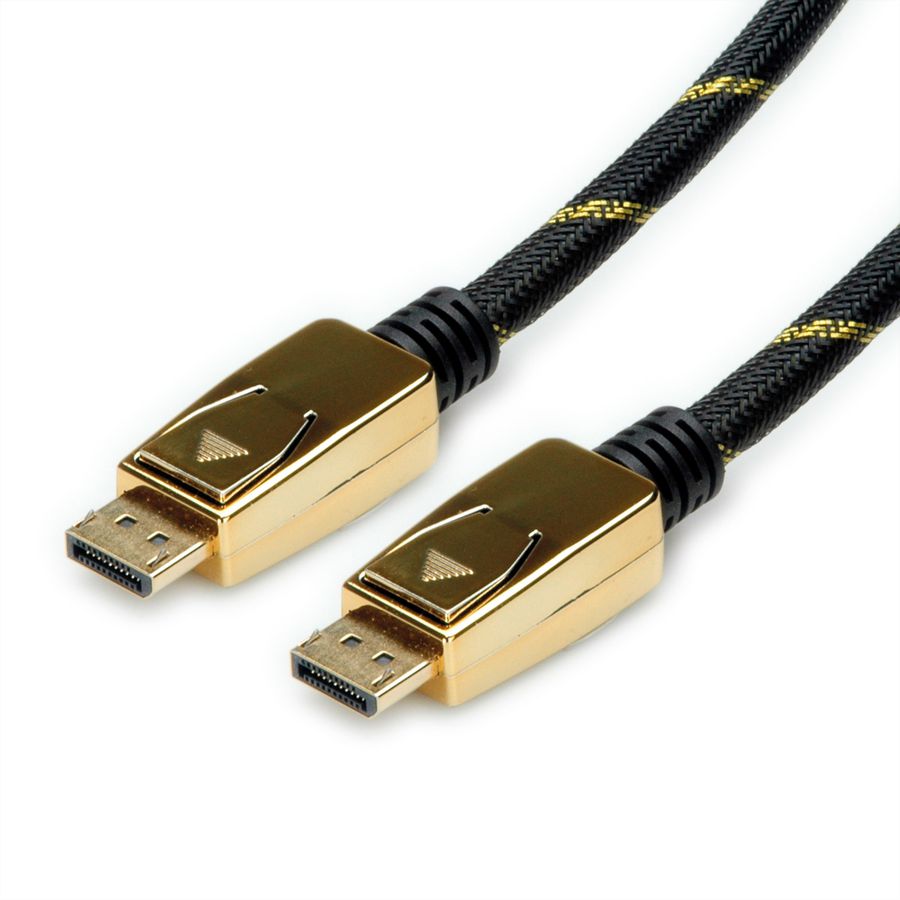 ROLINE GOLD DisplayPort Kabel, DP ST - ST, 10 m