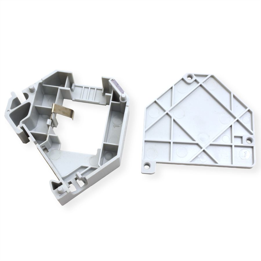 ROLINE Adaptateur de rail DIN pour module Keystone SLIM, non équipé