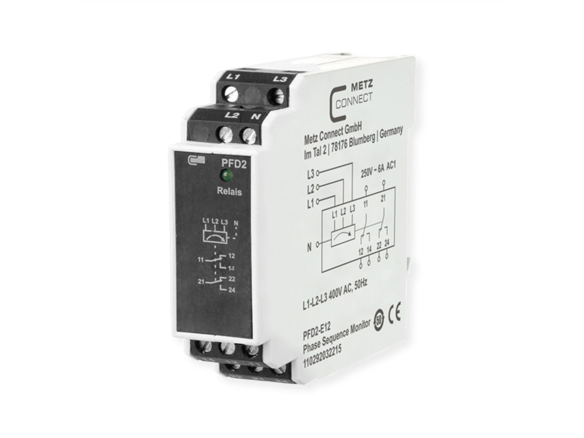 METZ CONNECT PFD2-E12 Surveillance de phases