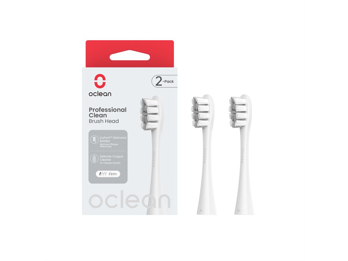 Oclean Professional clean Paquet de 6, Gris