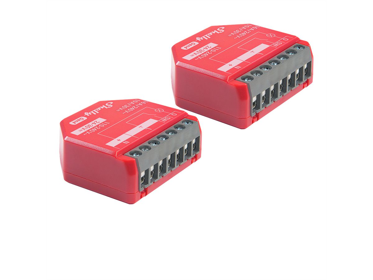 Shelly Schaltaktor 1PM Gen4, (Dual pack)