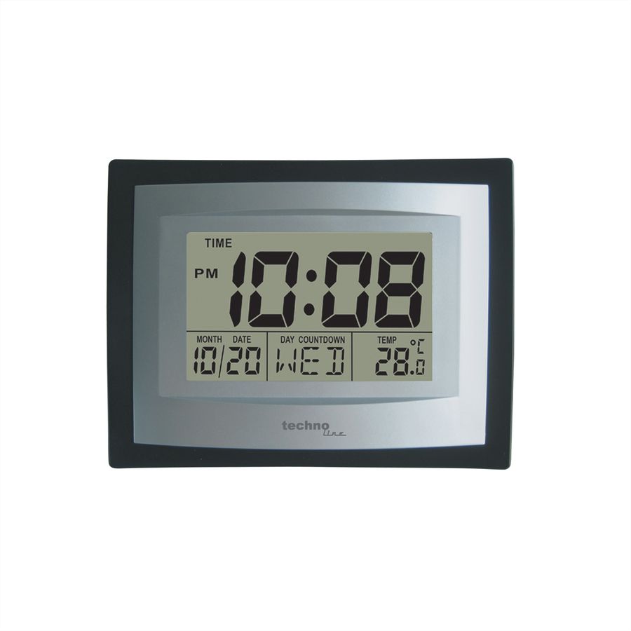 TechnoLine Wanduhr WS8004 Digital
