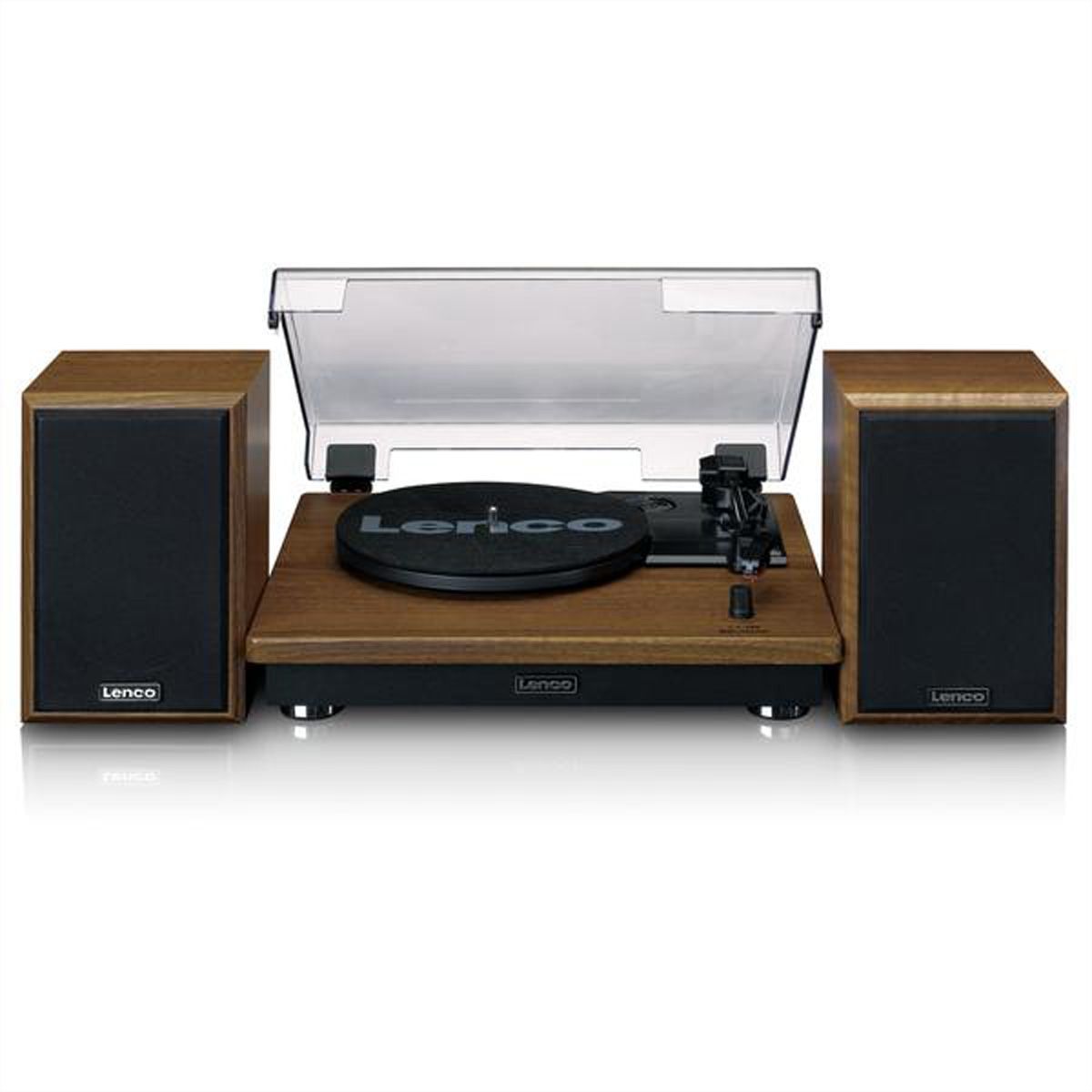 Lenco Plattenspieler LS-100, Bluetooth, 2 Speaker