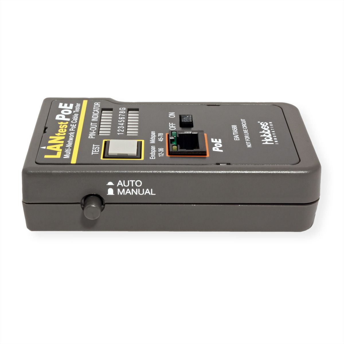 HOBBES LANtest Multinetwork Testeur de câble + PoE