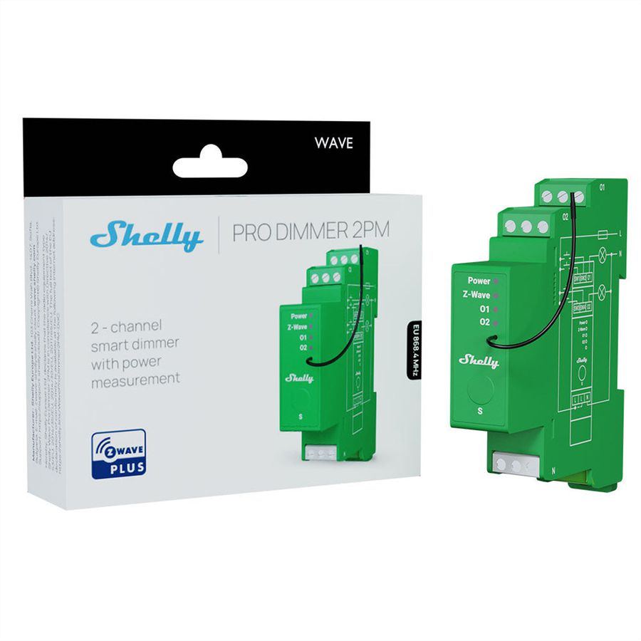 Shelly Dimmaktor Wave Pro 2PM