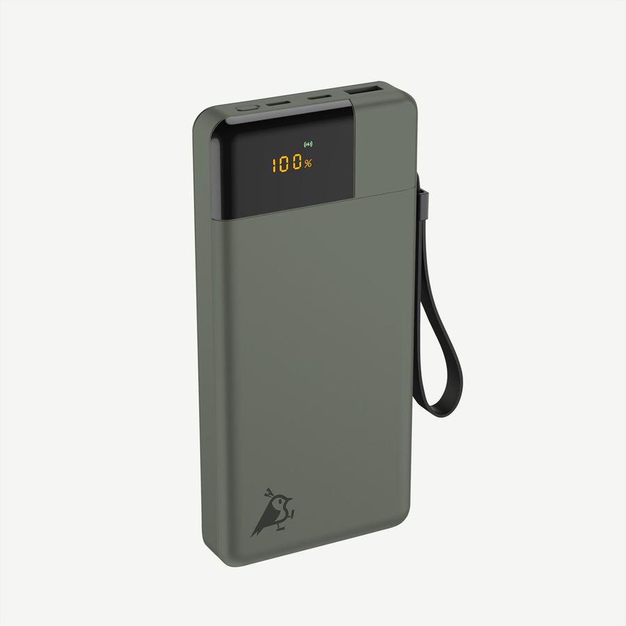 Aqiila Powerbank Powerbird B20, 20W, Vert mousse, 20.000 mAh