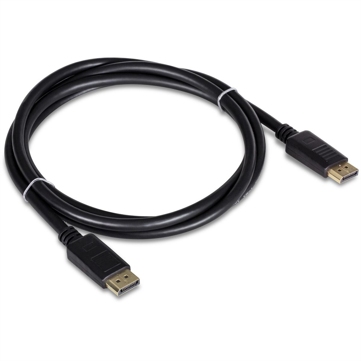 TRENDnet TK-DP06/2 Câble DiplayPort 1.2, Pack de 2, noir, 1,8 m