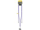 Câble de recharge et de synchronisation Aqiila Lanyard CC4, 60 W, type C vers type C, violet
