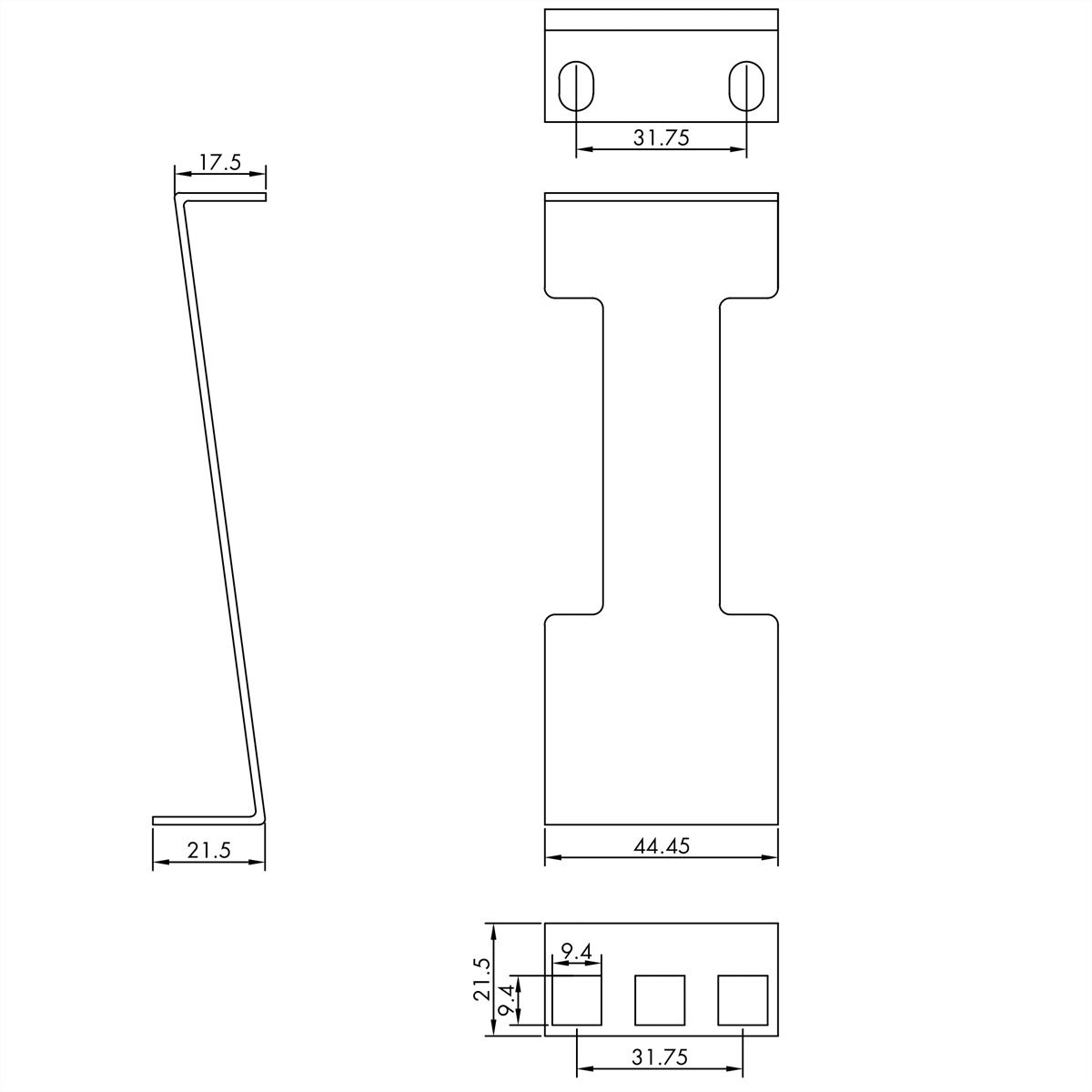 VALUE Extension de profondeur pour armoire 19 pouces, métal, 151,5mm, 1U