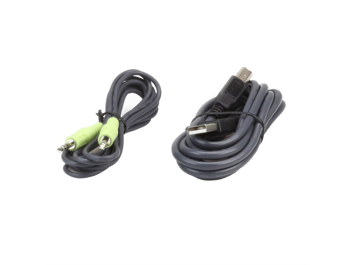 ATEN 2L-7D03UDPX5 Kit de câbles KVM sécurisé deux affichages DisplayPort USB