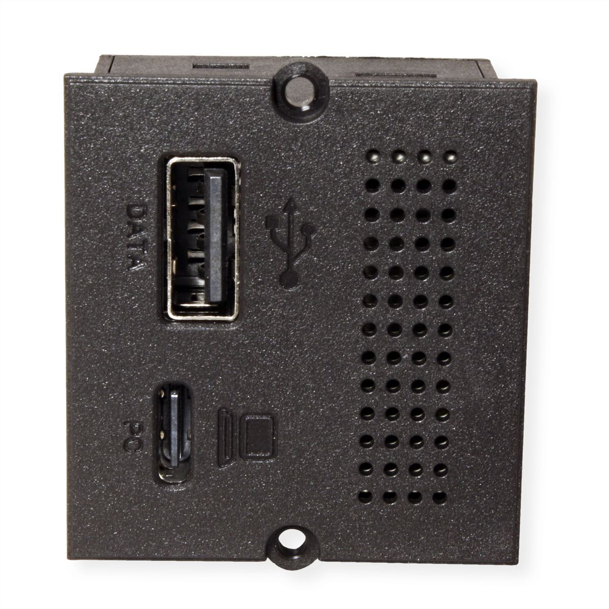 BACHMANN Module Replicateur de port, 2x USB, RJ45, Mini DisplayPort, USB-C