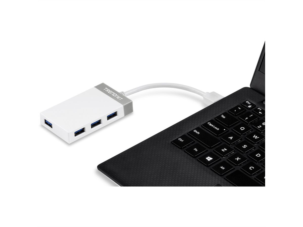 TRENDnet TU3-H4E Mini hub USB 3.0 à 4 ports