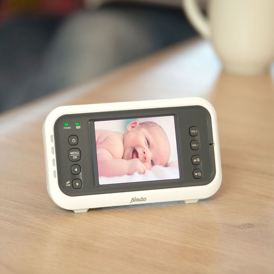 Alecto Babyphone DVM-77, Blanc