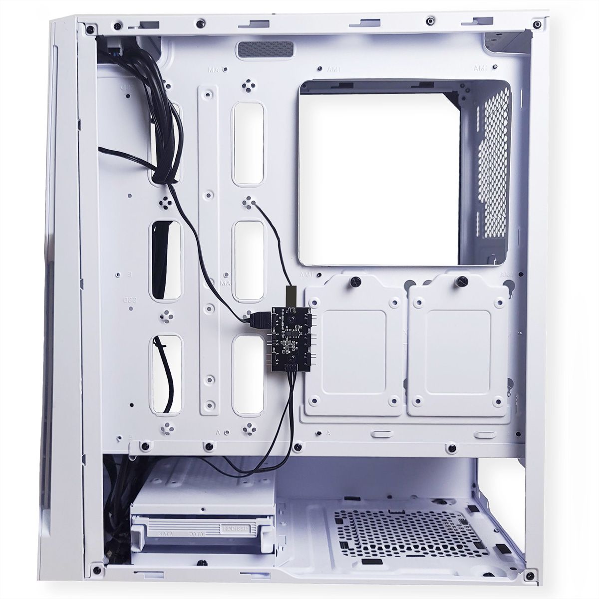 Xilence Xilent Blade X512.W.RGB Gaming Boîtier PC, RGB ATX Midi