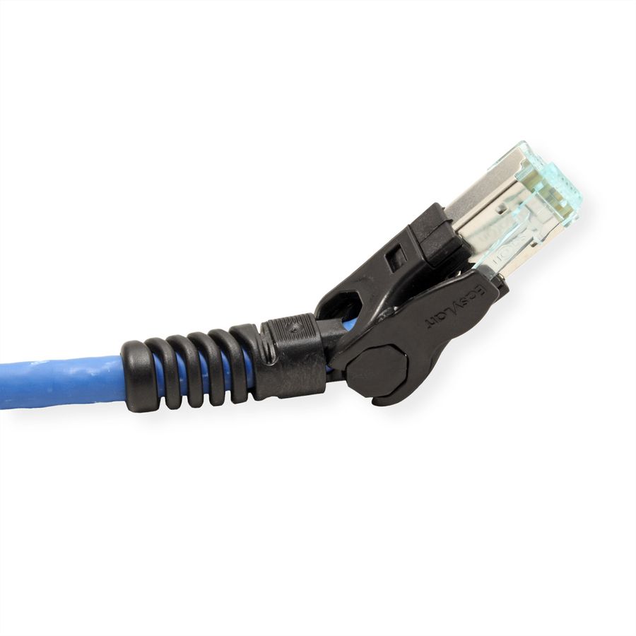 EasyLan VarioBoot Patchkabel Cat.6A, S/FTP, blau, 2 m