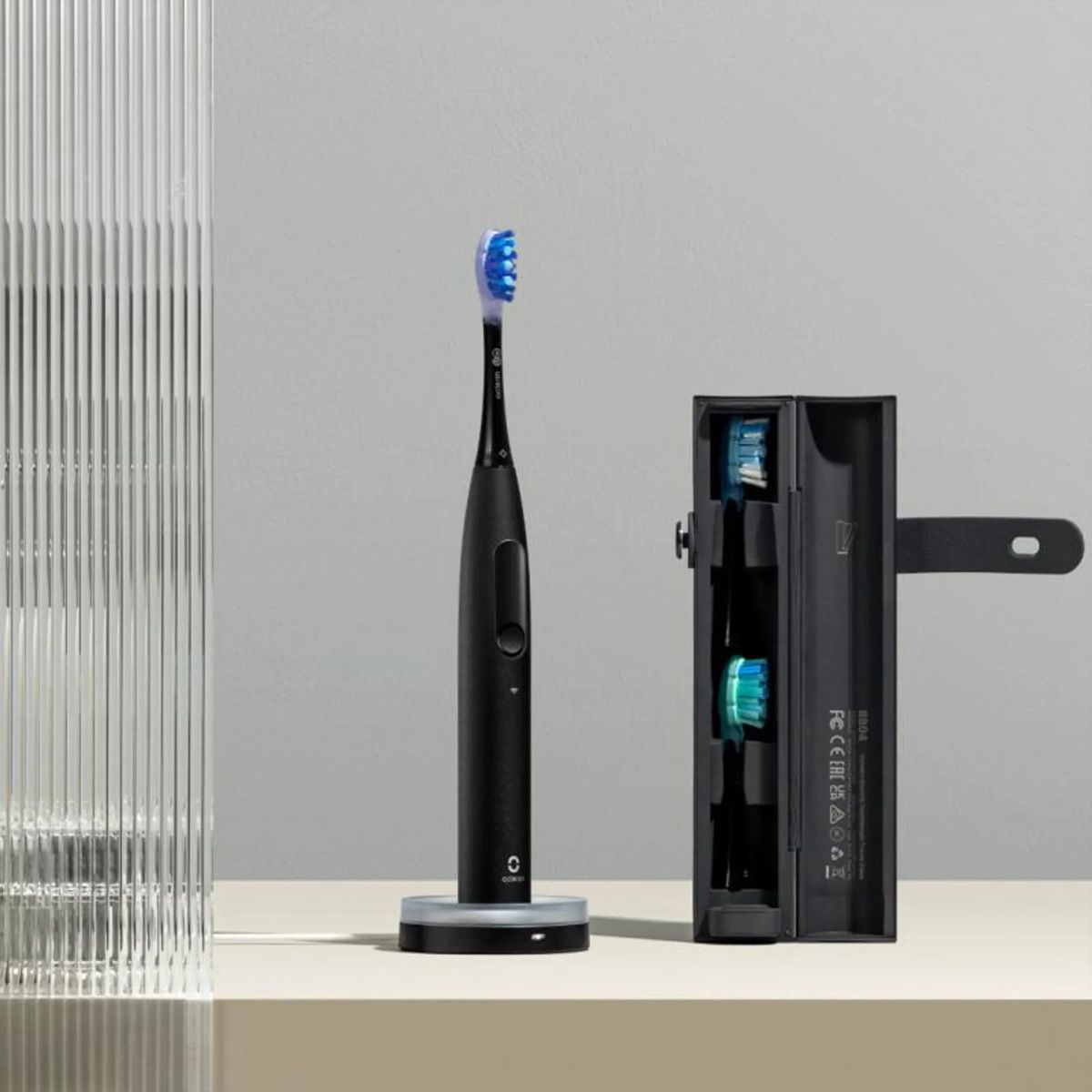Oclean X Ultra 20 Set brosse à dents sonique vert, 84’000 mouvements/min, écran tactile intelligent, autonomie 40 jours
