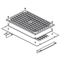 CONTEG DP-VER-031F Kit de fixation pour module de ventilation