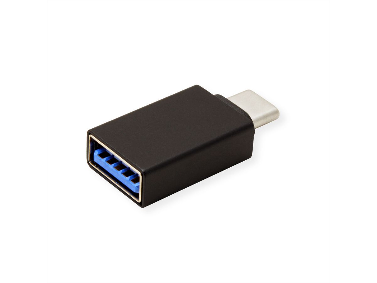 ROLINE USB 3.2 Gen 1 Adapter, USB Typ A - C, BU/ST