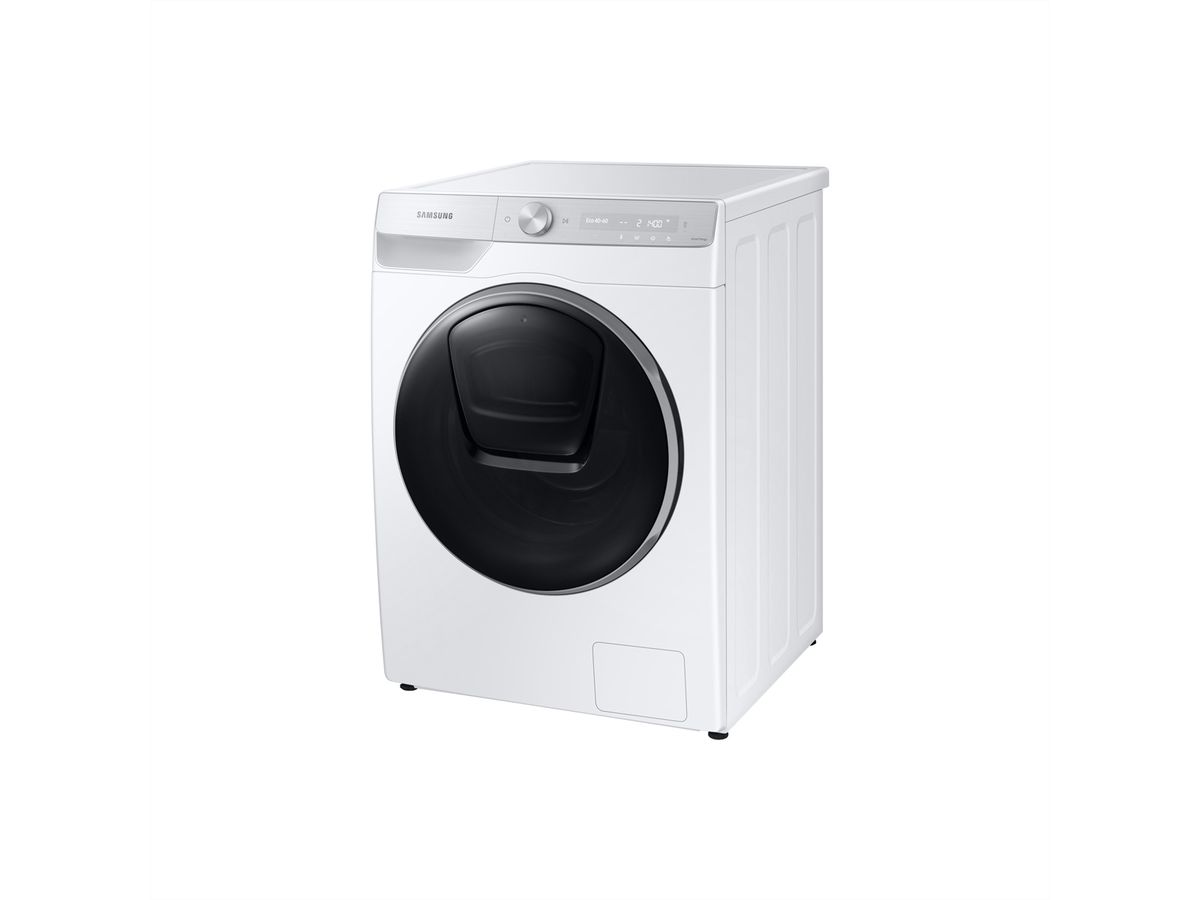 Samsung Waschmaschine WW9800, 9kg, Tint Door (Silver Deco), weiß