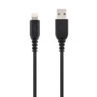 T'NB XW3M USB/Lightning Kabel, schwarz/grau, 3 Meter