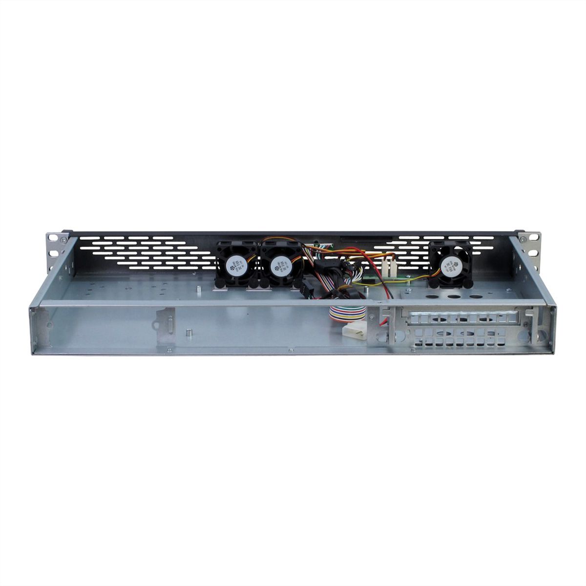 Boîtier industriel 19", 1U, 1U-K-125L, noir