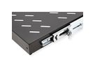 VALUE 19-Zoll-Fachboden ausziehbar, 420 x 568 mm, 25kg Traglast
