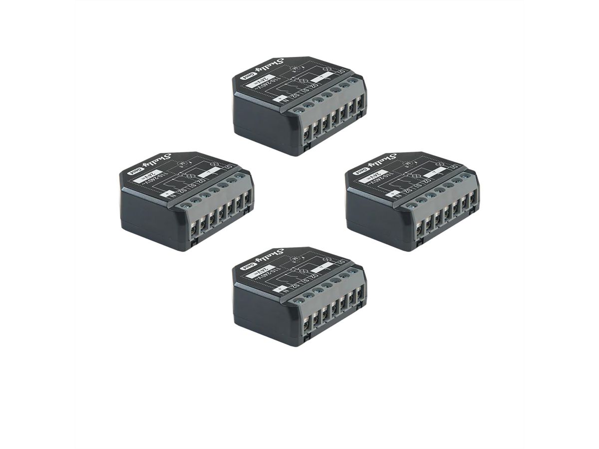 Shelly Acteur de switch 2PM Gen4, (Quadro Pack)