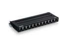 TRENDnet TC-P12C6AS Patch Panel, 12-port Cat6a geschirmt Für Wandmontage