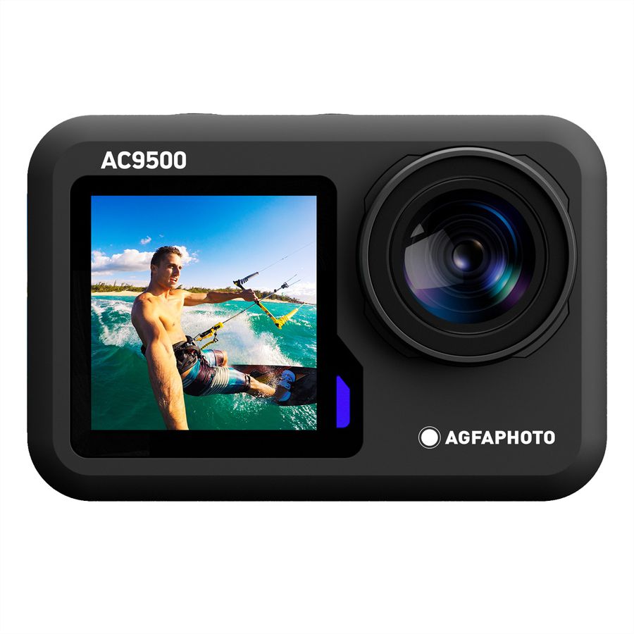 Agfa Actioncam Realimove AC9500, schwarz, wasserdicht bis 18m, 4K
