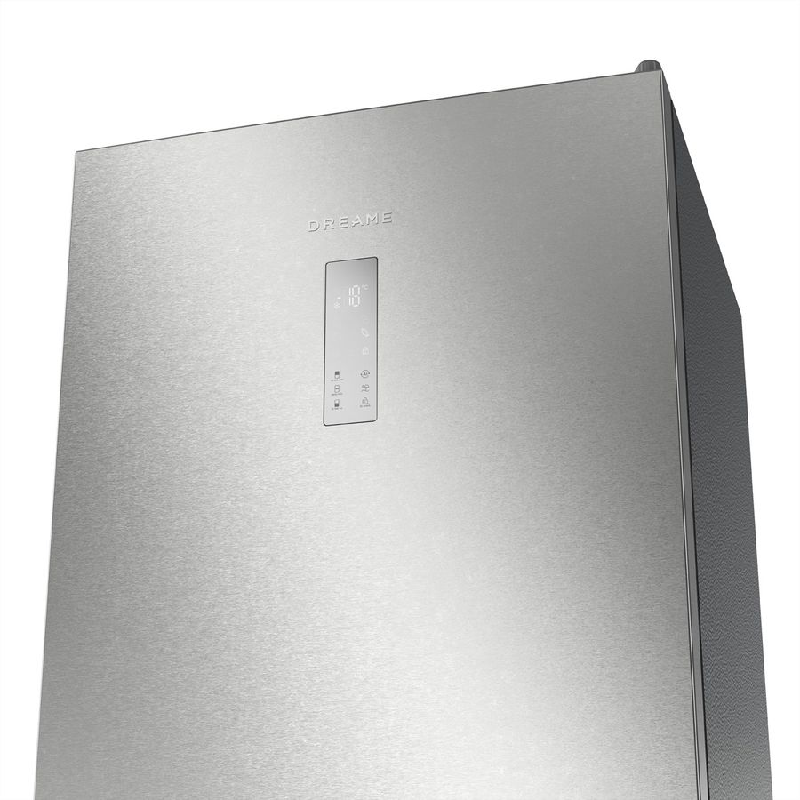 Dreame Kühl-Gefrierkombination MegaPRO, 456L, DRB450WMBCCH, C, Inox look