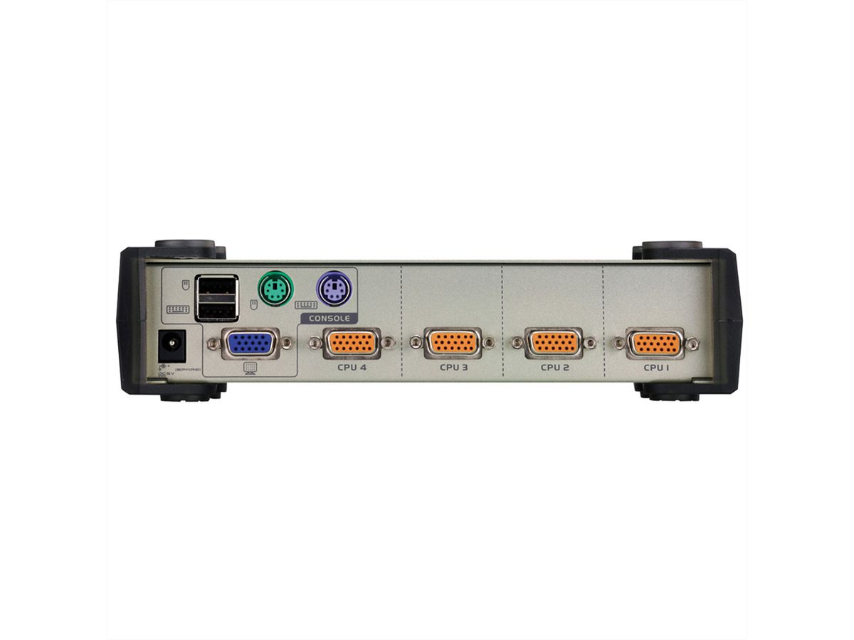 ATEN CS84U Switch KVM VGA, PS/2+USB, 4 ports