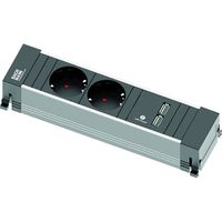 BACHMANN POWER FRAME Small 2x contact de protection 1x USBCharger
