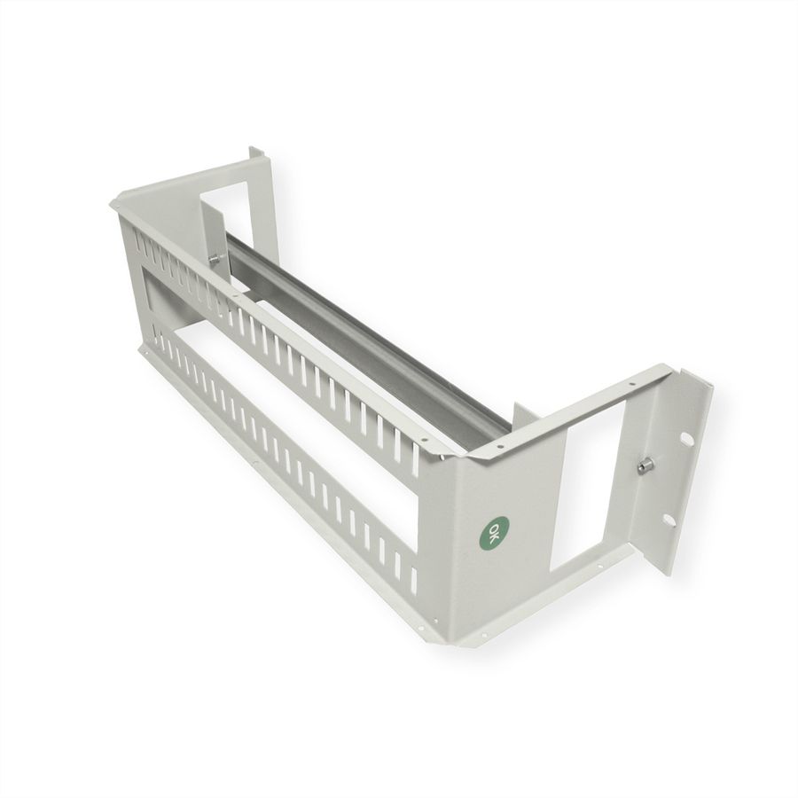 ROLINE 19-Zoll Hutschienenträger 3 HE, 133x482x123 HxBxT