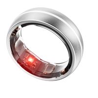 MYnextRING Smart Ring argent mat, Taille 7