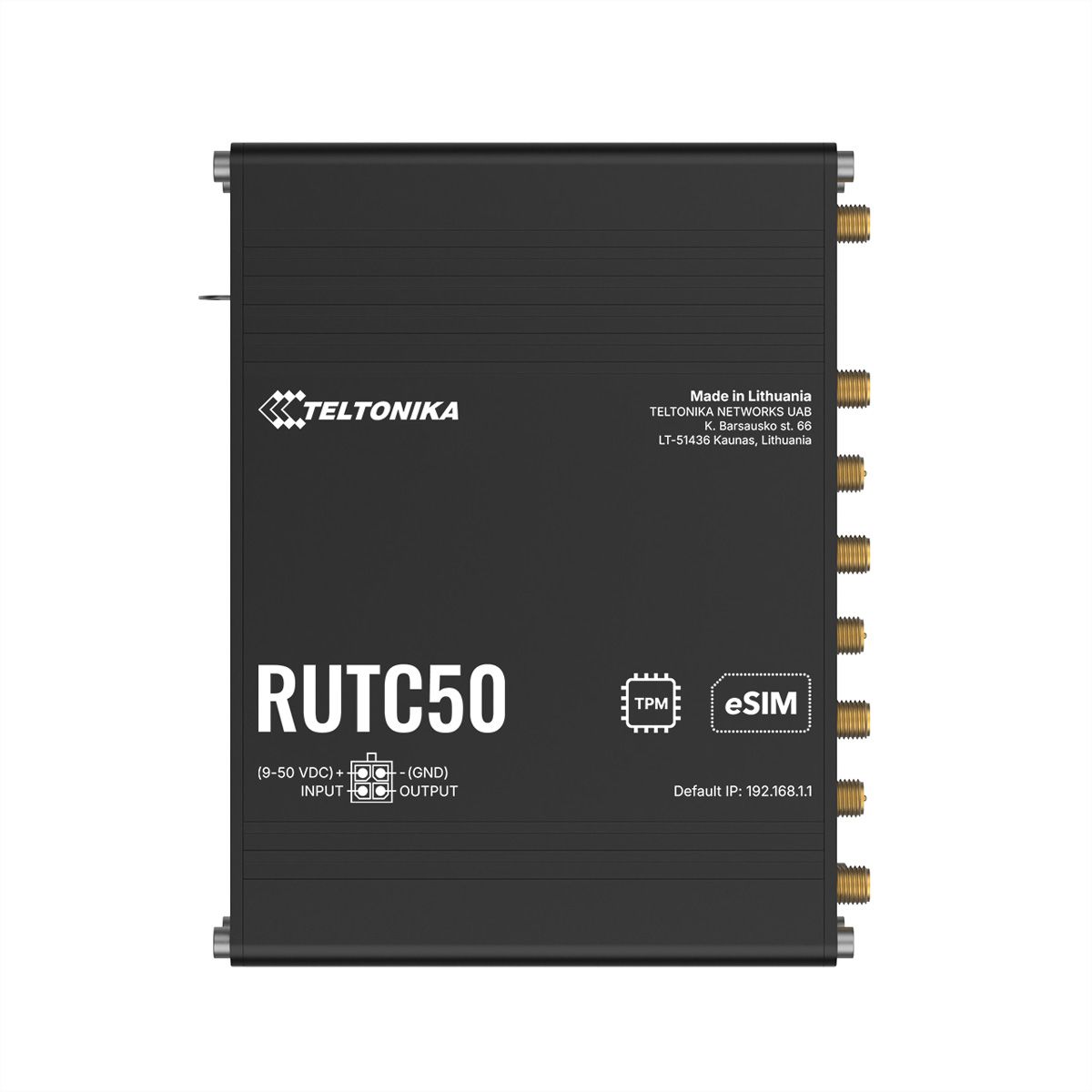 TELTONIKA RUTC50 WI-FI 6 5G Router eSIM