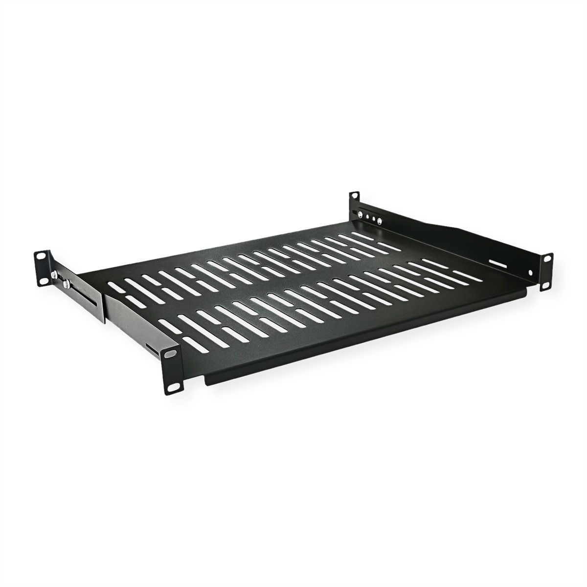 VALUE Etagère 19", 485 x 350mm, max. 25kg, noir