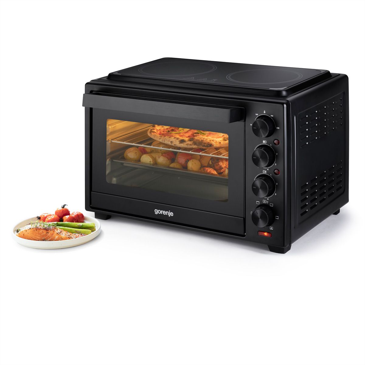 Gorenje Mini Ofen OM38GBC, Mini Ofen, 38L, 3500W